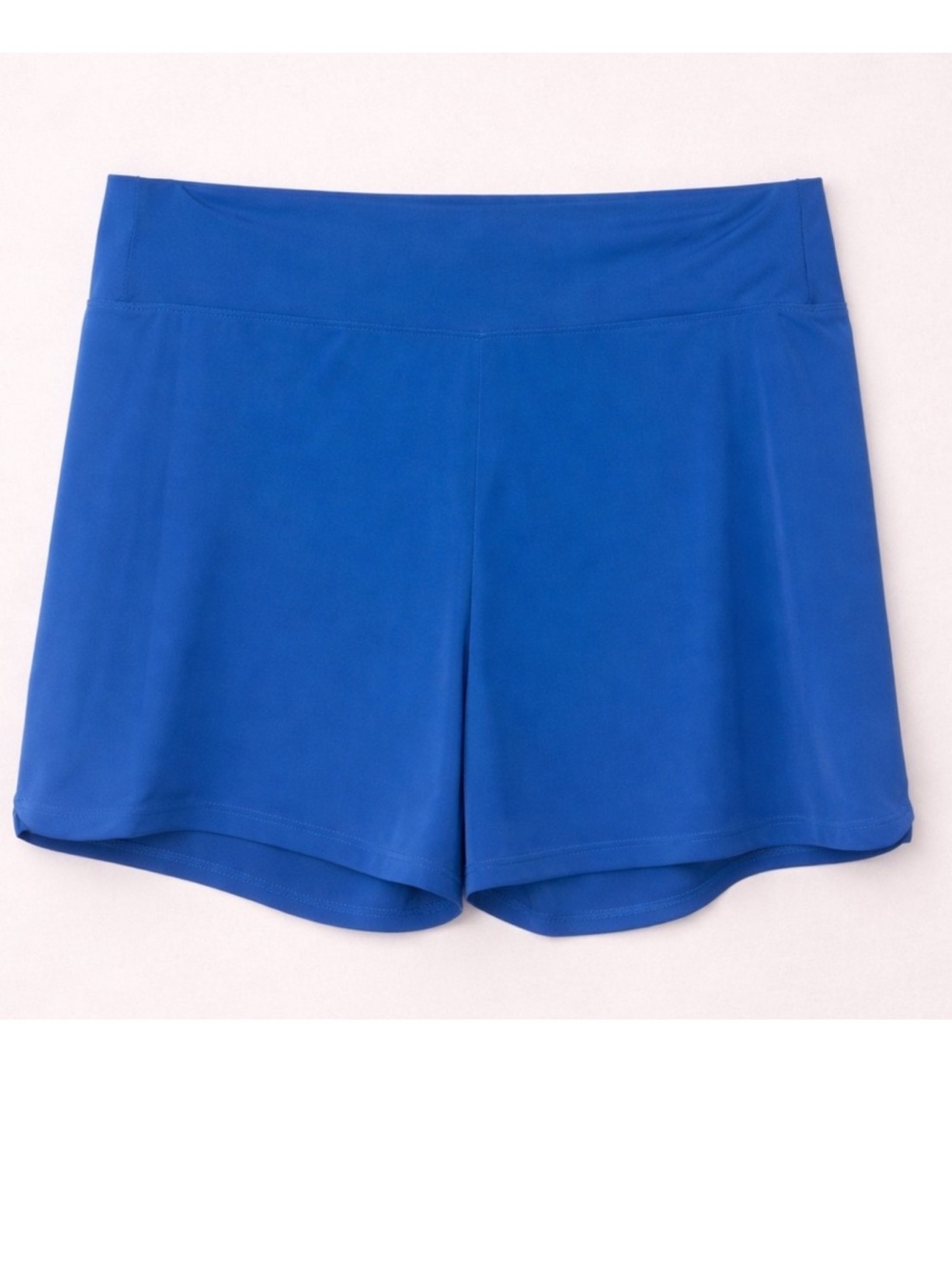 💙 Marika High Rise Athletic Shorts XL Blue 4-Way Stretch Dry Wik Activewear